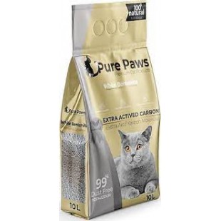 WHİTE PURE PAWS AKTİF CARBONLU KEDİ KUMU 10LT